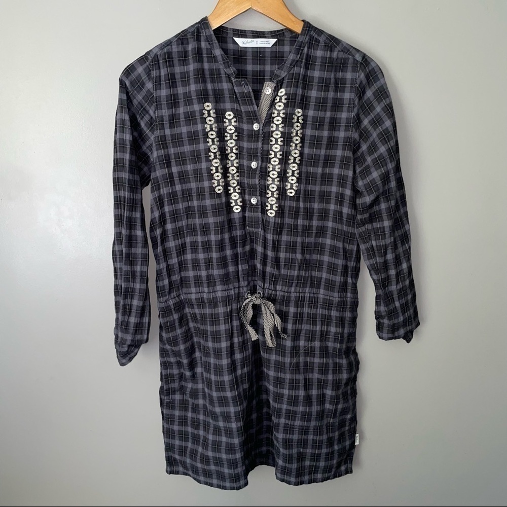 Woolrich plaid mini dress